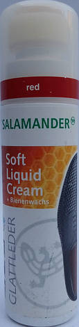 Крем-фарба рідка червона — для гладкої шкіри "Soft Liquid Cream" SALAMANDER 75 мл з воском, фото 2