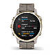Смарт-годинник Garmin Fenix 6S Sapphire золотавий з сірим шкіряним ремінцем, фото 8