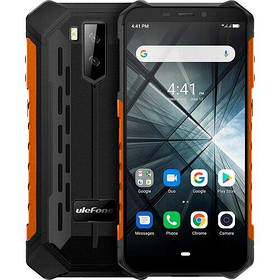 Водонепроникний смартфон Ulefone Armor X5 pro Black 4/64 GB NFC 5000 мА·год Гарантія Помаранчевий