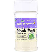 NuNaturals, Чистый экстракт плодов архата, 0,71 унций (20 г) Днепр