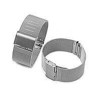Ремінець для годинника Mesh steel design bracelet Універсальний, 22 мм. Silver, фото 8