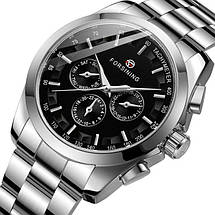 Годинник чоловічий механічний Forsining Walker Steel, фото 5