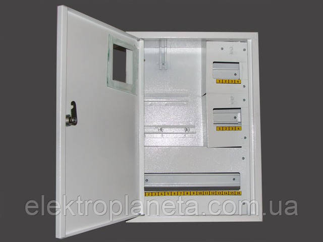 ШМР-3Ф-24эл. (внутрішній) – шафа під 3-х фазний лічильник на 24 авт., електр-ї, фото 1