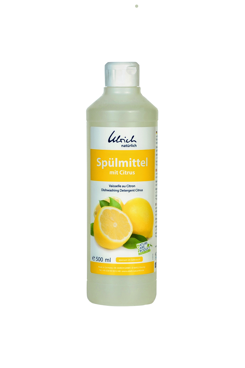 Ulrich Naturlich — Органічний засіб для миття посуду, Цитрус, 500 мл