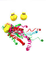 Серпантин паперовий кольоровий, 10 м в мішечку | Для свята та декору