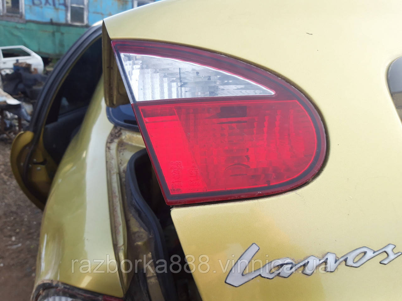 Ліхтар задній лівий в кришку багажника Део Ланос Део Сенс б., фото 1