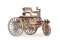 Первый автомобиль Wood Trick (152 деталей) - механический деревянный 3D пазл конструктор