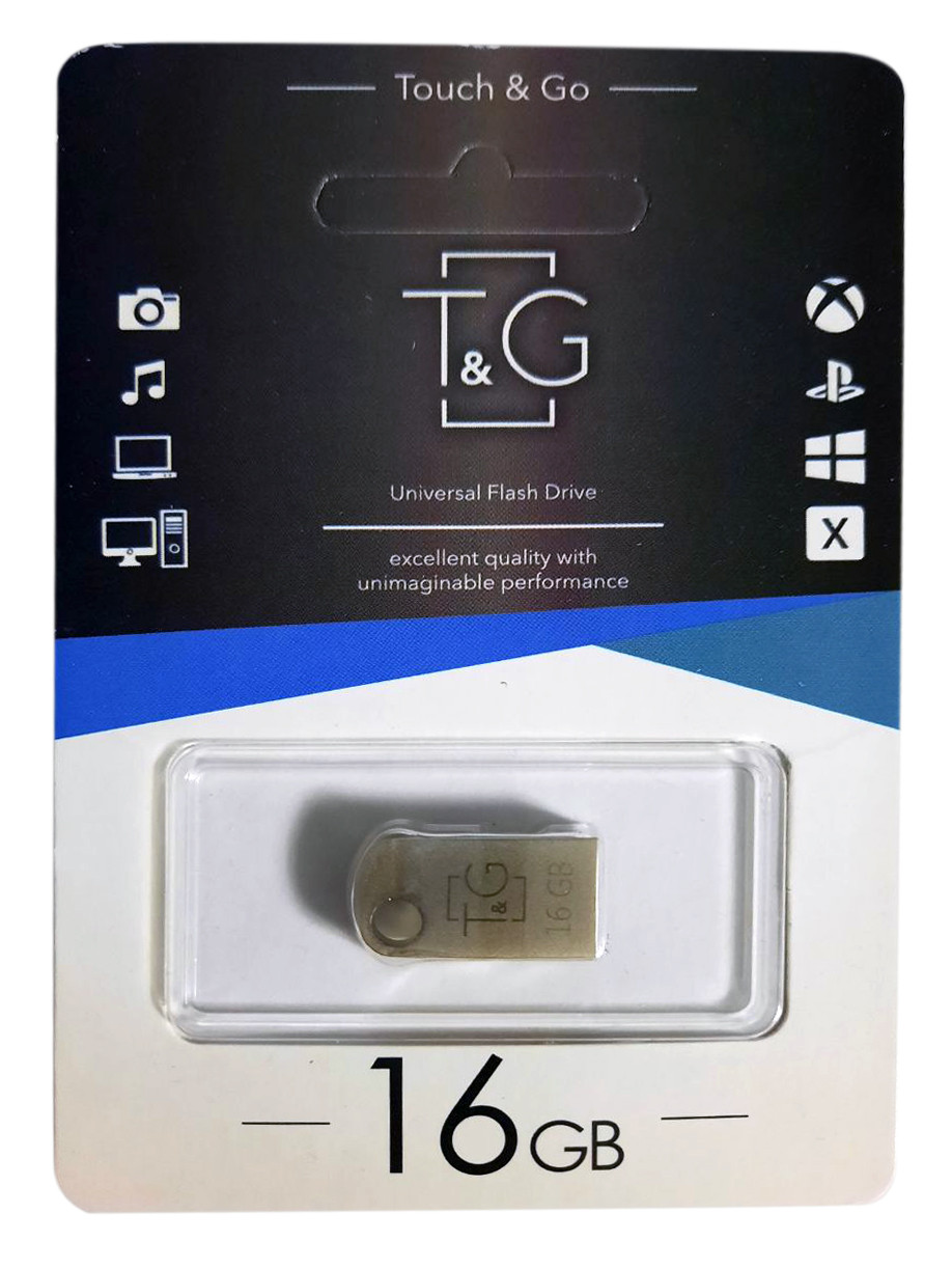 USB флеш T&G метал серія 16GB/TG112-16G (Гарантія 3 року)