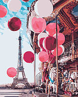 Картина по номерам "Карусель в Париже" Лавка Чудес 40 x 50 см (LC10007)