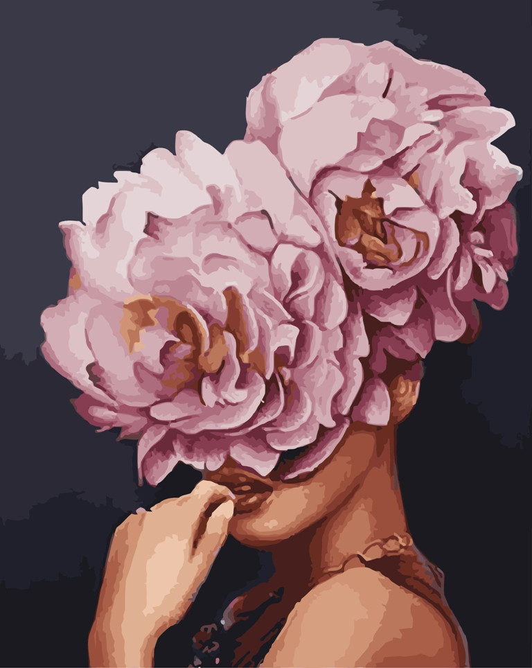 Розпис за номерами "Дівчина-фантазія Лавка Чудес 40 x 50 см (в коробці)(LC10073), фото 1