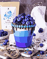 Розпис за номерами "Чорничне настрій"  Лавка Чудес 40 x 50 см (в коробці)(LC50003)