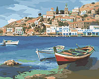 Картина по номерам "Лодки на причале" Лавка Чудес 40 x 50 см (в коробке) (LC30002)