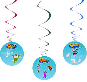 "Оггі та Кукарачі" - Спіральки 6 шт. в уп.