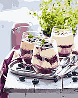 Розпис за номерами "Черничный десерт"  Лавка Чудес 40 x 50 см (в коробке)(LC50002)