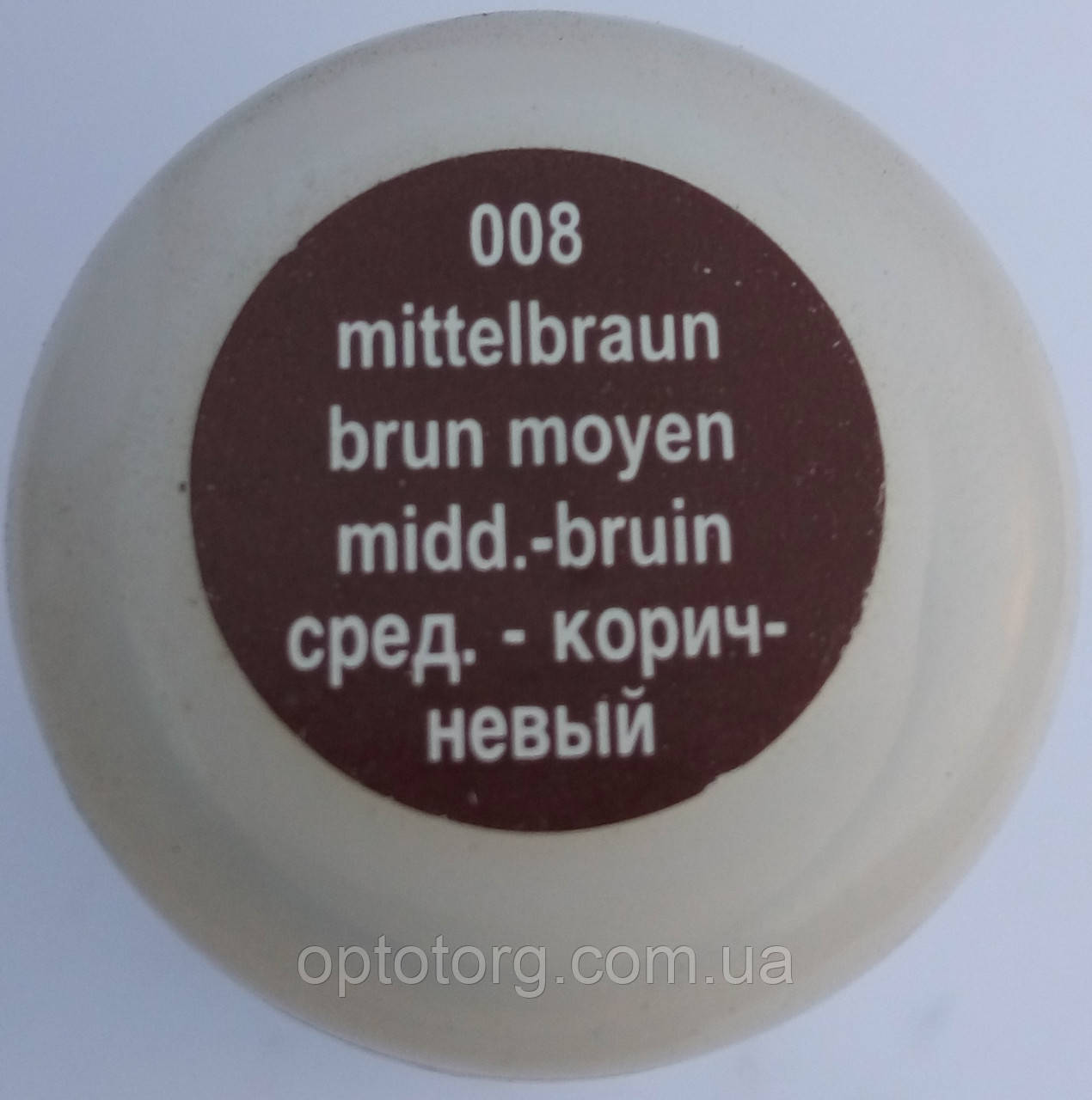 Рідка коричнева крем фарба для гладкої шкіри "Soft Liquid Cream" SALAMANDER 75 мл з воском