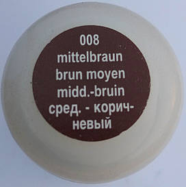 Рідка коричнева крем фарба для гладкої шкіри "Soft Liquid Cream" SALAMANDER 75 мл з воском