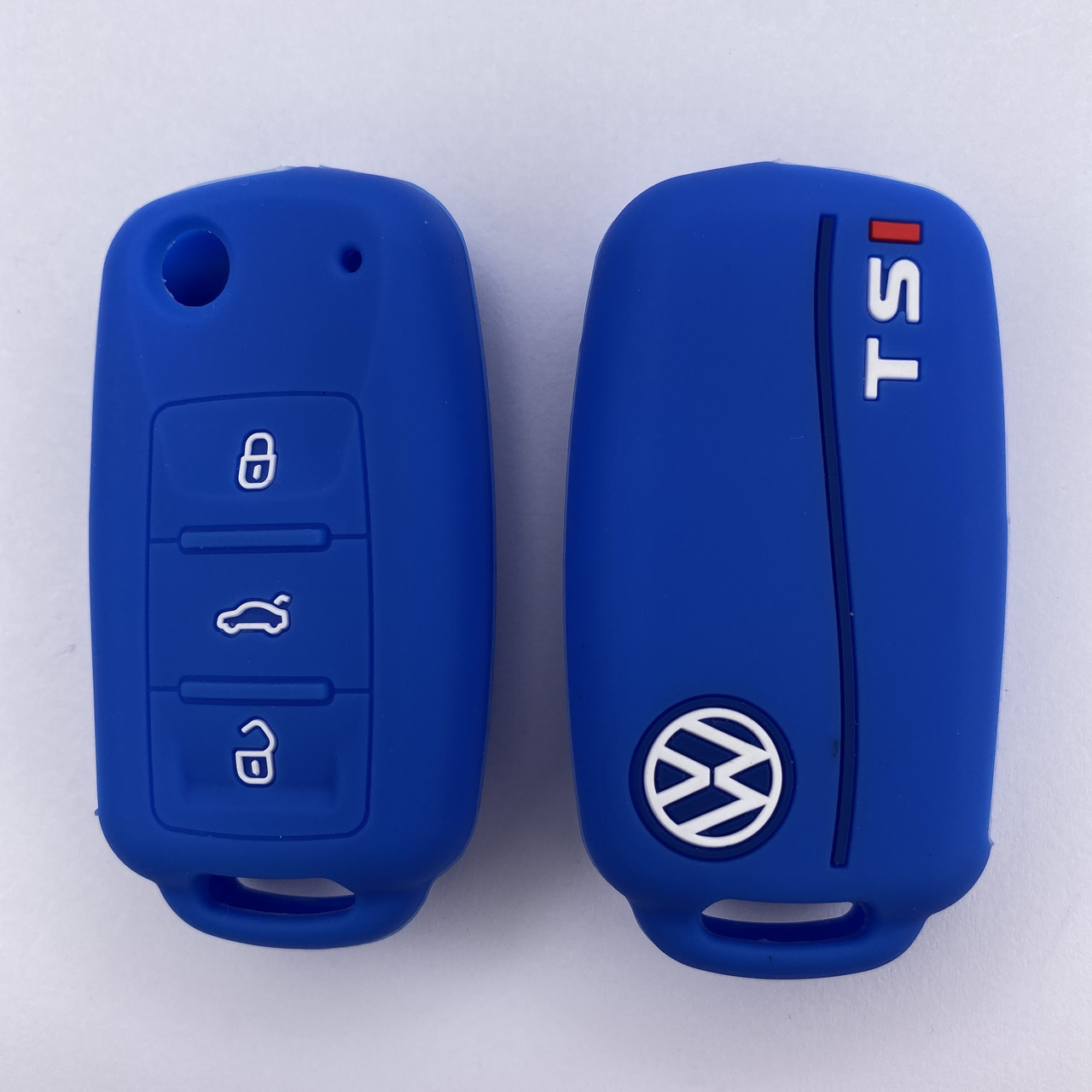 Силиконовый чехол для ключа Volkswagen Passat,Golf,Tiguan,Touareg,Polo, Jetta,Amarok,Beetle,Bora,Сaddy,Passat - фото 1 - id-p1279081746