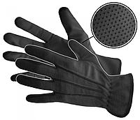 Перчатки официанта черные, размер " L" Польша на мужскую руку