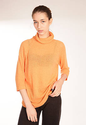 Джемпер-реглан із м'яким коміром