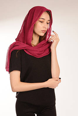 Шарф-палантин прозорий