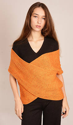 Шарф-кардиган