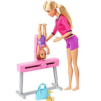 Лялька Барбі Тренер спортивної гімнастики Barbie You can be Gymnastics Coach