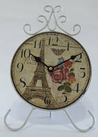 Годинник настільні оригінальні інтер’єрні металеві годинники