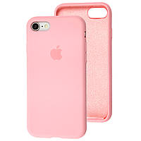 Чехол Silicone Case Full для iPhone SE2 /SE 2020 light pink