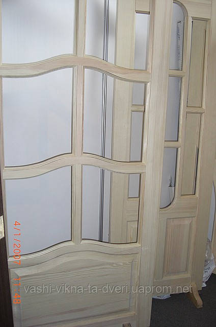 Двері соснові нелаковані виготовлення - фото 10 - id-p1886705