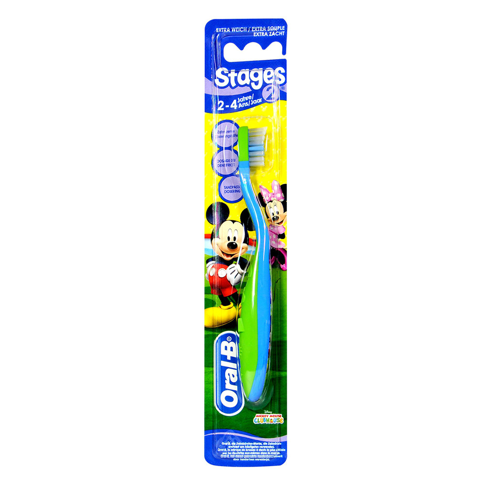 Зубна щітка дитяча 2-4 роки Oral-B Stage 2 (3014260262228)