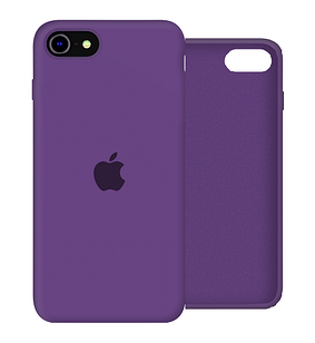 Чохол Silicone Case Full для iPhone SE2 /SE 2020 purple