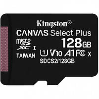 Карта пам'яті Kingston Canvas Select Plus microSD 128Gb Class 10 А1 UHS-1