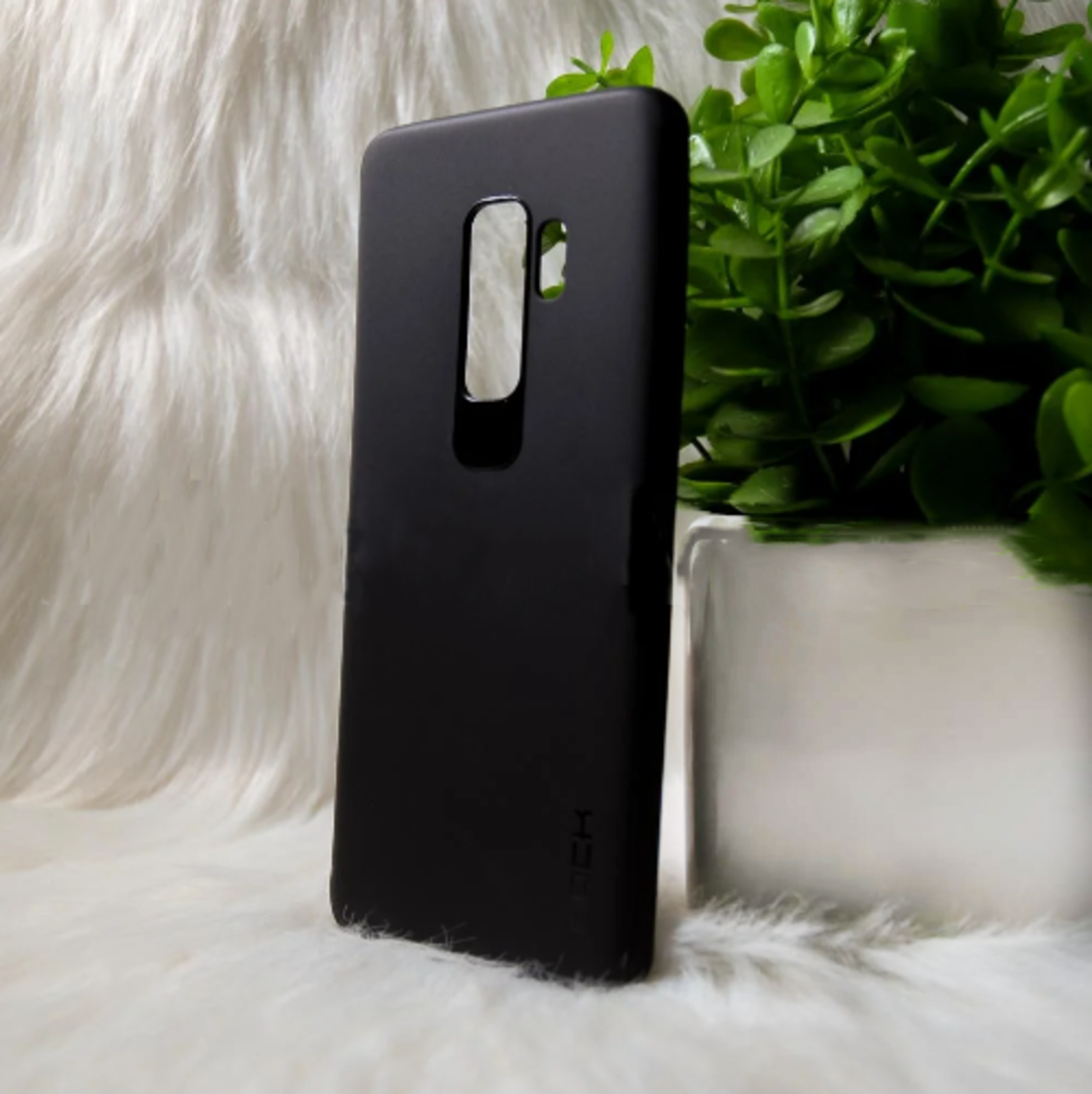Силіконовий чохол Samsung S9+/G965 "VIP" Чорний (black)