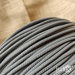 Шнур поліпропіленовий (плетений) 3 мм - 10 метрів Сірий