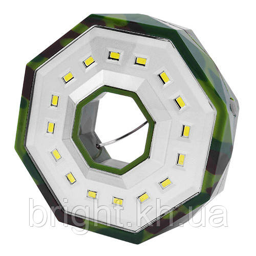 Ліхтар кемпінг BL-983-16SMD, петля для підвішування, магніт, 3xAA