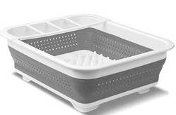 Сушарка для посуду Collapsible Drying 00085, складна, пластик і силікон (SH011809)