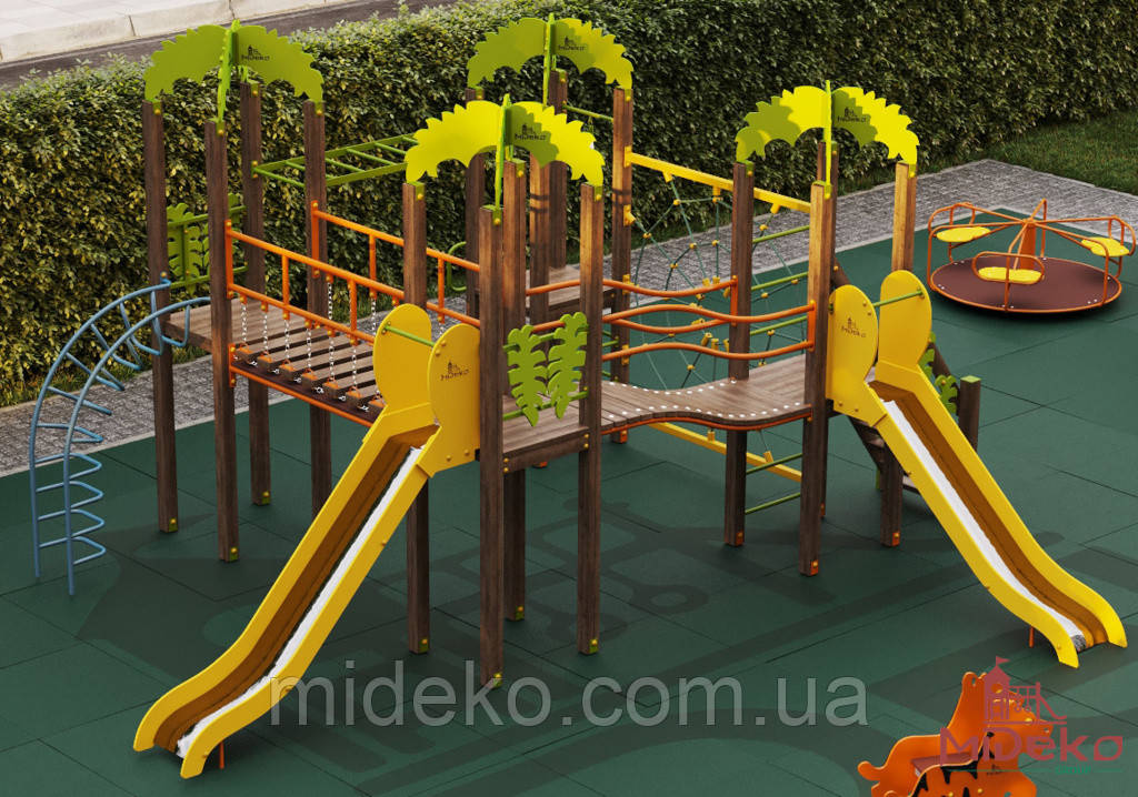 Ігровий комплекс "Кватро джунглі" МИДЕКО