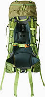 Рюкзак туристичний для трекінгу, полегшений, ергономічний Tramp Sigurd TRP-045 70 л (60 + 10 л), зелений S, фото 4