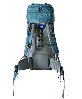 Туристичний рюкзак для трекінгу, полегшений Tramp Floki TRP-046 60 л (50 + 10 л), синій S, фото 2