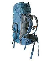 Туристичний рюкзак для трекінгу, полегшений Tramp Floki TRP-046 60 л (50 + 10 л), синій S, фото 5