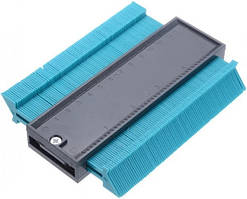 Контурна лінійка, вимірювач контуру, профіль MHZ 5438, чорна з синім (SH012084)