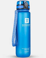 Спортивна пляшка для води Harmony 1 літр, ударостійка, блакитна (SH011715)