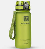 Ударопрочная спортивна пляшка для води Harmony 650 мл, зелена (SH011710)