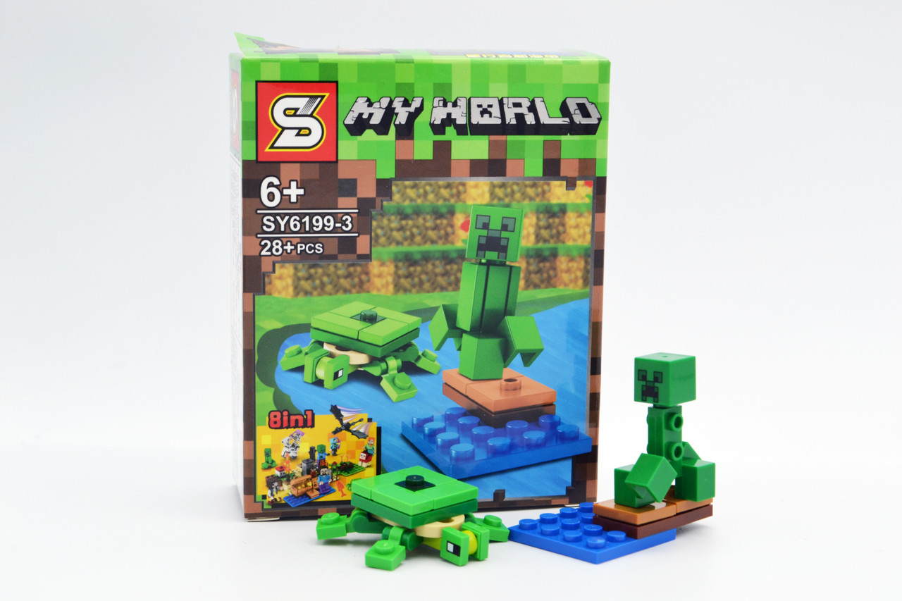 Конструктор My World "Острів скарбів" / "Кактус і черепаха" (SHiz12258), фото 1