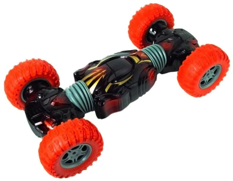 Машинка-перевертень MHZ J2666 на радіоуправлінні, чорна з червоним (SH011388), фото 1