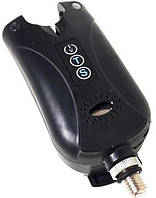 Електронний сигналізатор, індикатор клювання Sams Fish SF23996, звуковий, оптичний, чорний (SH011454)