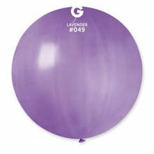 Латексна кулька пастель лавандовий 19"/ 049 / 48см Lavender