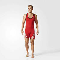 Костюм для тяжелой атлетики Adidas Base Lifter Weightlifting (красный, V13876) спортивное трико пауэрлифтинга