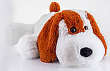 М'яка іграшка Собачка Аліна Шарик 75 см білий, фото 2