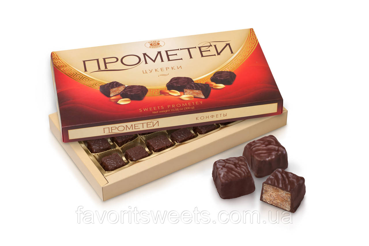 Цукерки в коробці "Прометей" (300 г)